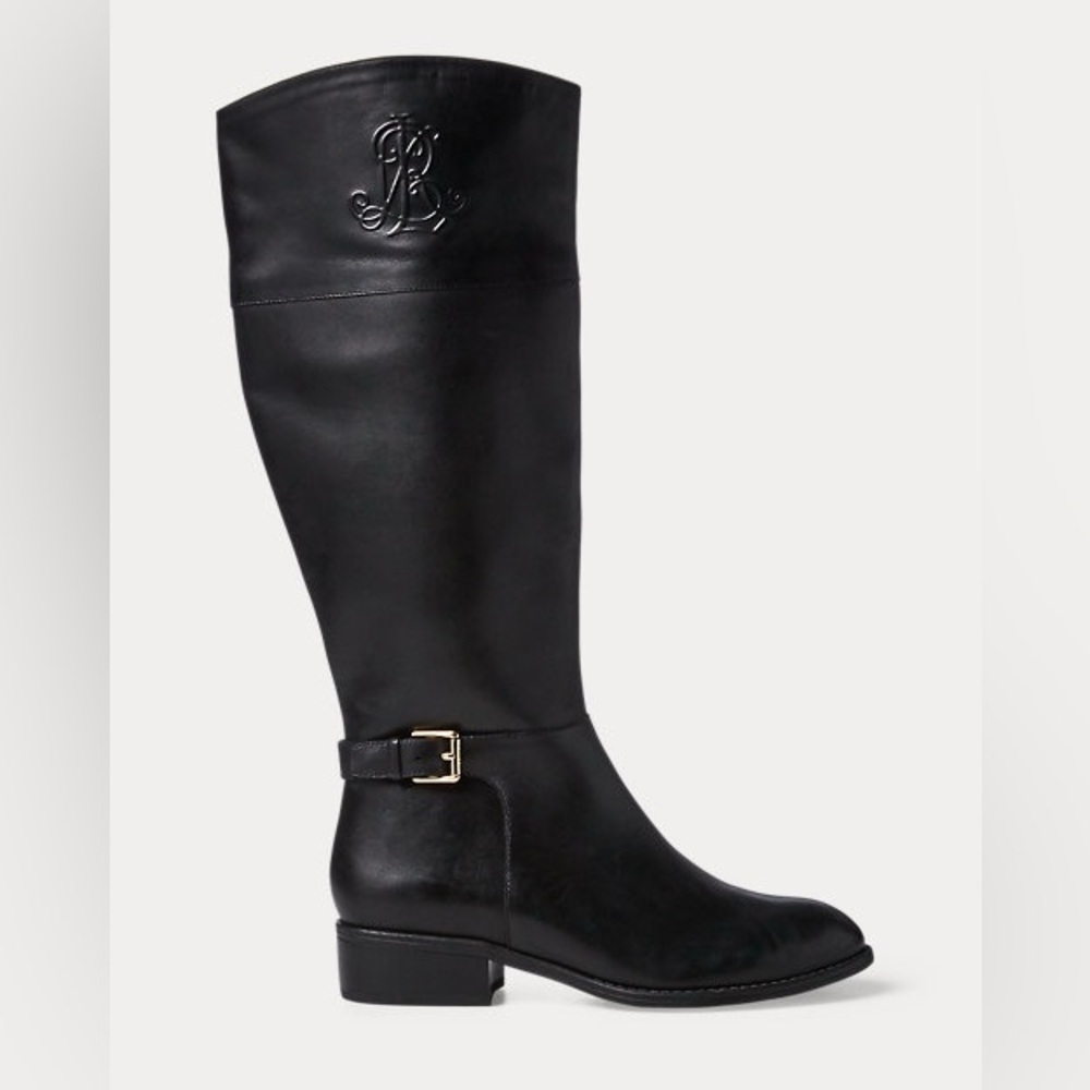 Ralph Lauren Madisen Leather Boots